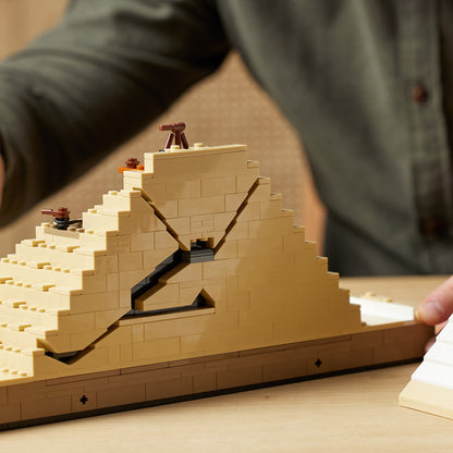 LEGO® Architecture Great Pyramid of Giza - Bộ Lắp Ráp Đại Kim Tự Tháp Giza - LEGO 21058