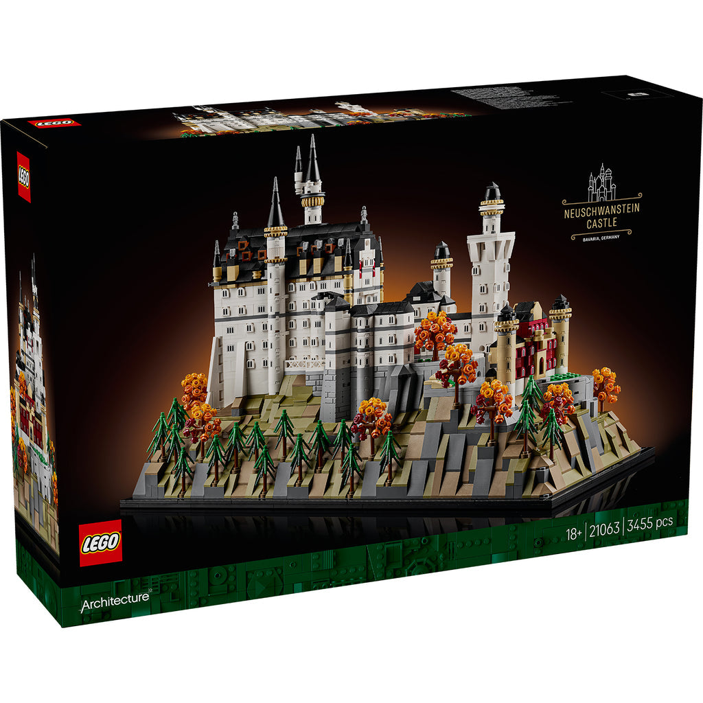 LEGO® Architecture Neuschwanstein Castle - Bộ Lắp Ráp Lâu Đài Đức 21063 - LEGO Architecture - Hình ảnh sản phẩm