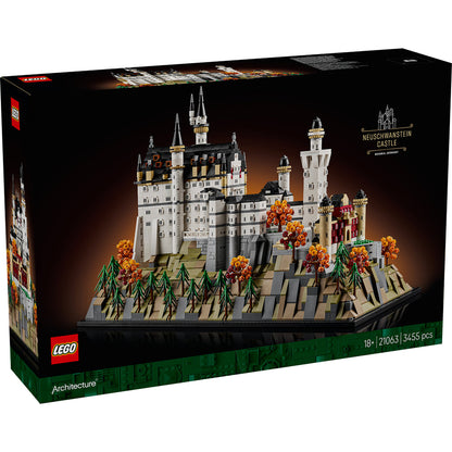 LEGO® Architecture Neuschwanstein Castle - Bộ Lắp Ráp Lâu Đài Đức 21063 - LEGO Architecture - Hình ảnh sản phẩm