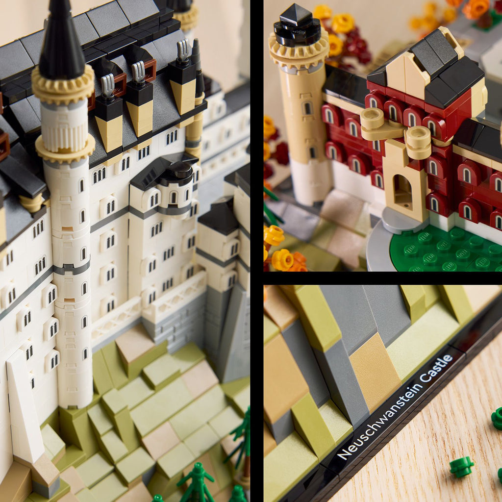 LEGO® Architecture Neuschwanstein Castle - Bộ Lắp Ráp Lâu Đài Đức 21063 - LEGO Architecture LEGO - ảnh 4 - Lego Architecture