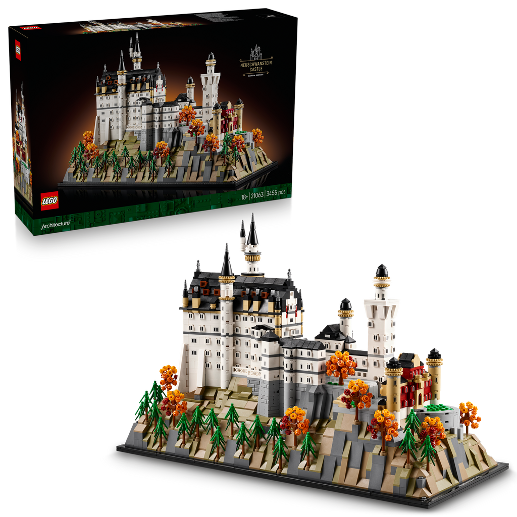 LEGO® Architecture Neuschwanstein Castle - Bộ Lắp Ráp Lâu Đài Đức 21063 - LEGO Architecture LEGO - ảnh 6 - Lego Architecture