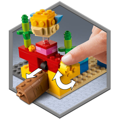 LEGO® Minecraft® The Coral Reef - Đồ Chơi Lắp Ráp Rặng San Hô LEGO 21164 - Hình ảnh bổ sung 6
