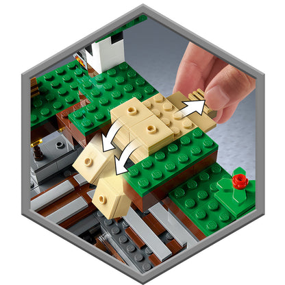 LEGO® Minecraft® The First Adventure - Đồ Chơi Lắp Ráp Thế Giới Minecraft LEGO 21169 LEGO - ảnh 4 - LEGO