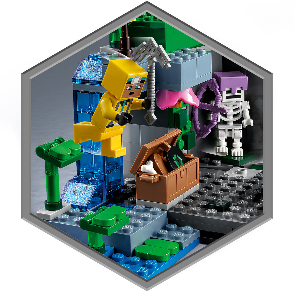 LEGO® Minecraft® The Skeleton Dungeon - Bộ Lắp Ráp Hang Động Xương - LEGO 21189