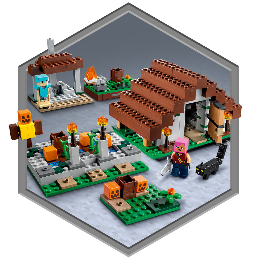 LEGO® Minecraft® The Abandoned Village - Đồ Chơi Lắp Ráp Ngôi Làng Bị Bỏ Hoang LEGO 21190 LEGO - ảnh 2 - Lego Building Sets