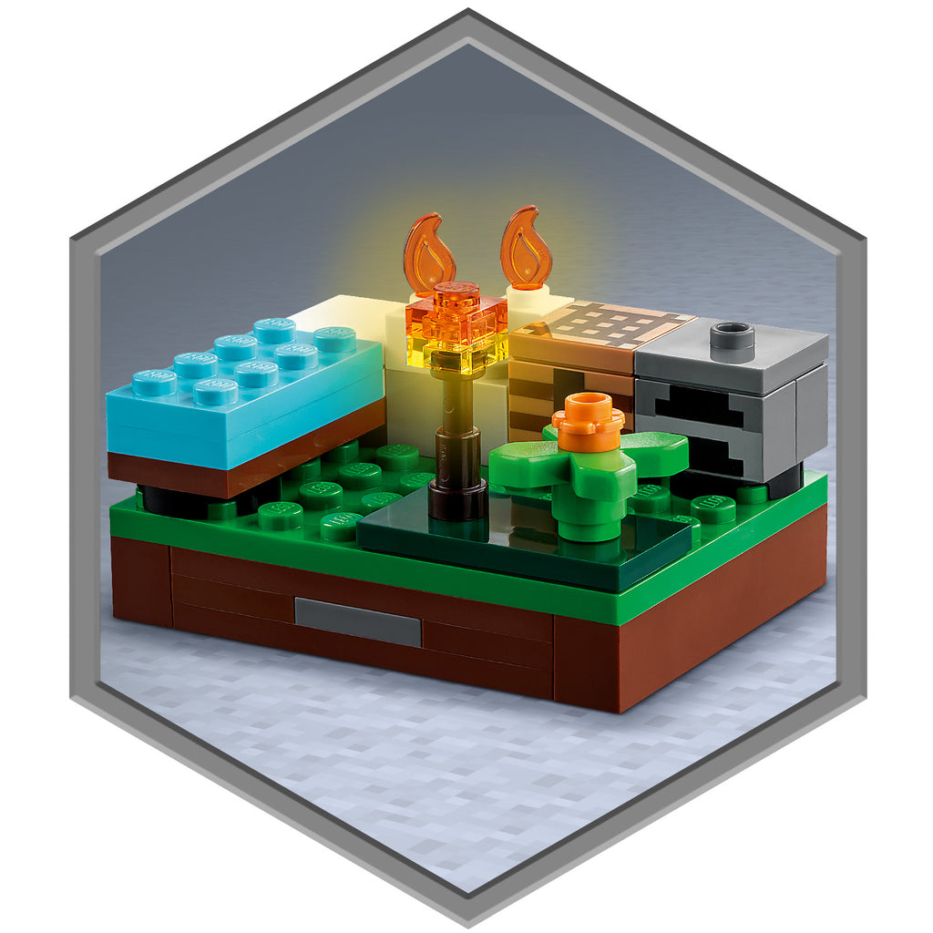 LEGO® Minecraft® The Abandoned Village - Đồ Chơi Lắp Ráp Ngôi Làng Bị Bỏ Hoang LEGO 21190 LEGO - ảnh 3 - Lego Building Sets