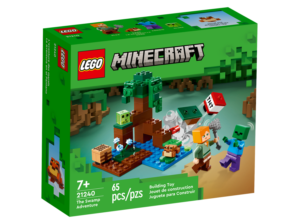 LEGO® Minecraft® The Swamp Adventure - Bộ Lắp Ráp Cuộc Phiêu Lưu Ở Đầm Lầy - LEGO 21240 - Hình ảnh sản phẩm