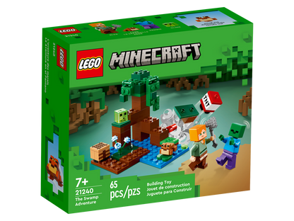 LEGO® Minecraft® The Swamp Adventure - Bộ Lắp Ráp Cuộc Phiêu Lưu Ở Đầm Lầy - LEGO 21240 - Hình ảnh sản phẩm