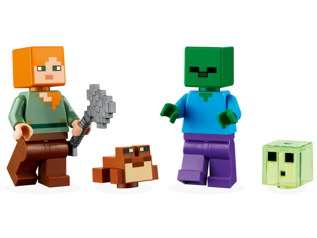 LEGO® Minecraft® The Swamp Adventure - Bộ Lắp Ráp Cuộc Phiêu Lưu Ở Đầm Lầy - LEGO 21240 - Hình ảnh chi tiết 2