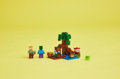 LEGO® Minecraft® The Swamp Adventure - Bộ Lắp Ráp Cuộc Phiêu Lưu Ở Đầm Lầy - LEGO 21240 - Góc nhìn khác 3