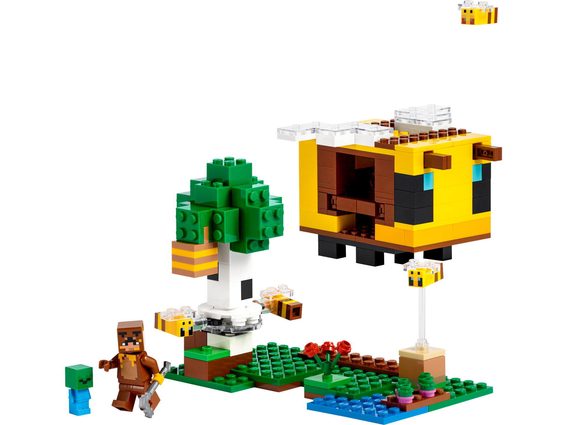 LEGO® Minecraft® The Bee Cottage - Đồ Chơi Lắp Ráp Ngôi Nhà Ong - LEGO 21241 - Hình ảnh bổ sung 5