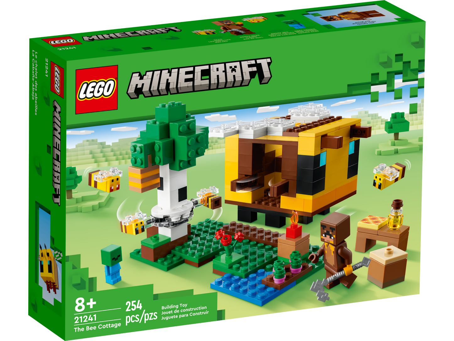 LEGO® Minecraft® The Bee Cottage - Đồ Chơi Lắp Ráp Ngôi Nhà Ong - LEGO 21241 - Hình ảnh sản phẩm