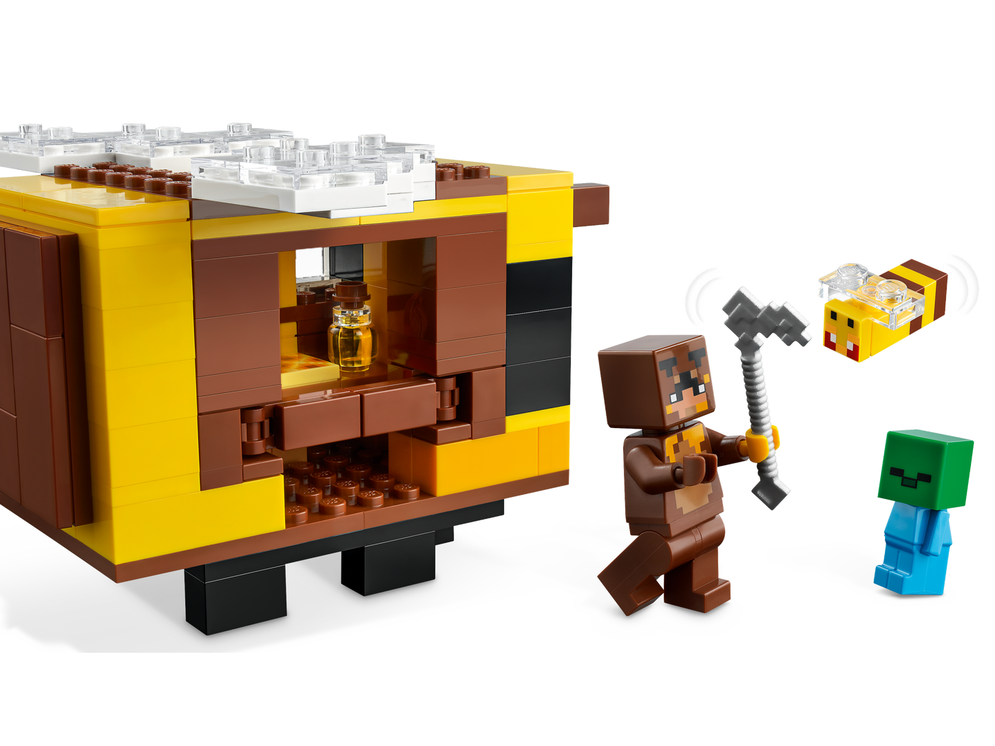 LEGO® Minecraft® The Bee Cottage - Đồ Chơi Lắp Ráp Ngôi Nhà Ong - LEGO 21241 - Hình ảnh bổ sung 4