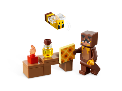 LEGO® Minecraft® The Bee Cottage - Đồ Chơi Lắp Ráp Ngôi Nhà Ong - LEGO 21241 - Góc nhìn khác 3
