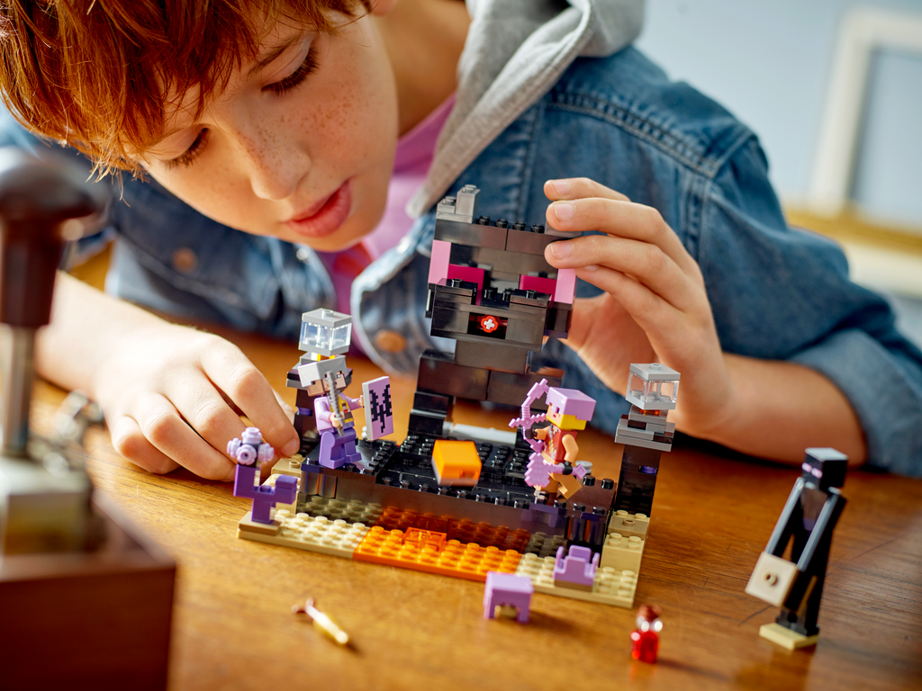 LEGO® Minecraft® The End Arena - Đồ Chơi Lắp Ráp Đấu Trường Chiến Đấu - LEGO 21242 - Hình ảnh bổ sung 5
