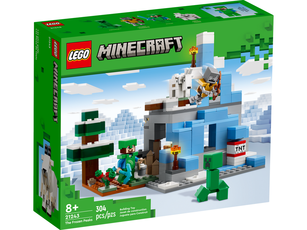 LEGO® Minecraft® The Frozen Peaks - Đồ Chơi Lắp Ráp Đỉnh Núi Băng Giá LEGO 21243 - Hình ảnh sản phẩm