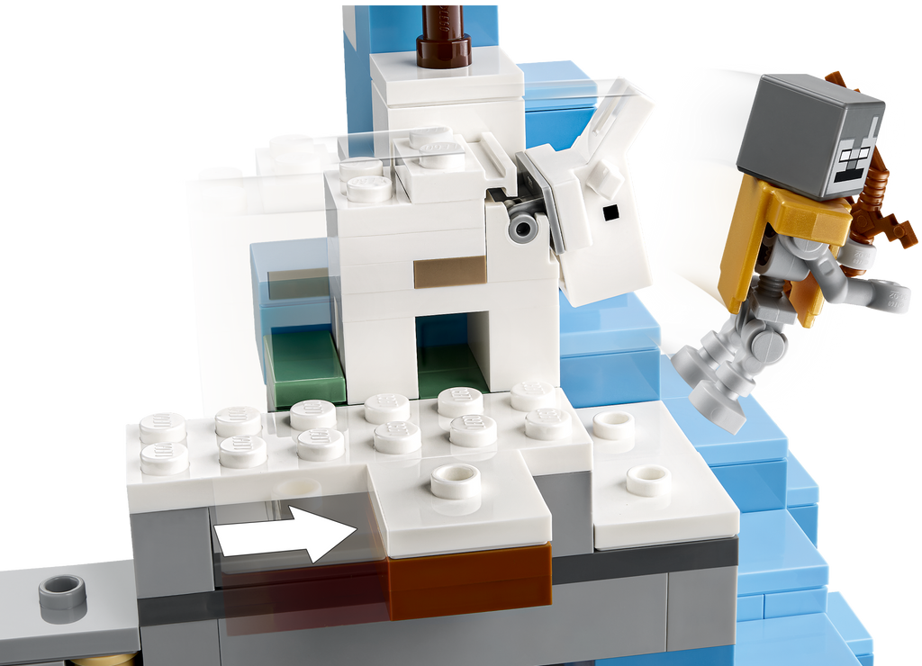 LEGO® Minecraft® The Frozen Peaks - Đồ Chơi Lắp Ráp Đỉnh Núi Băng Giá LEGO 21243 - Hình ảnh chi tiết 2