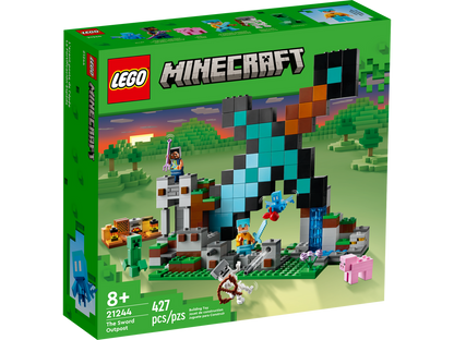 LEGO® Minecraft® The Sword Outpost (21244) - Bộ Lắp Ráp Căn Cứ Thanh Kiếm Kim Cương - LEGO - Hình ảnh sản phẩm