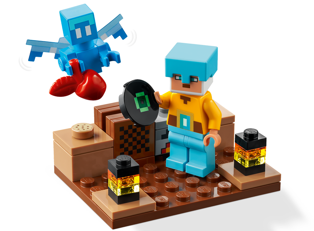 LEGO® Minecraft® The Sword Outpost (21244) - Bộ Lắp Ráp Căn Cứ Thanh Kiếm Kim Cương - LEGO - Hình ảnh chi tiết 2