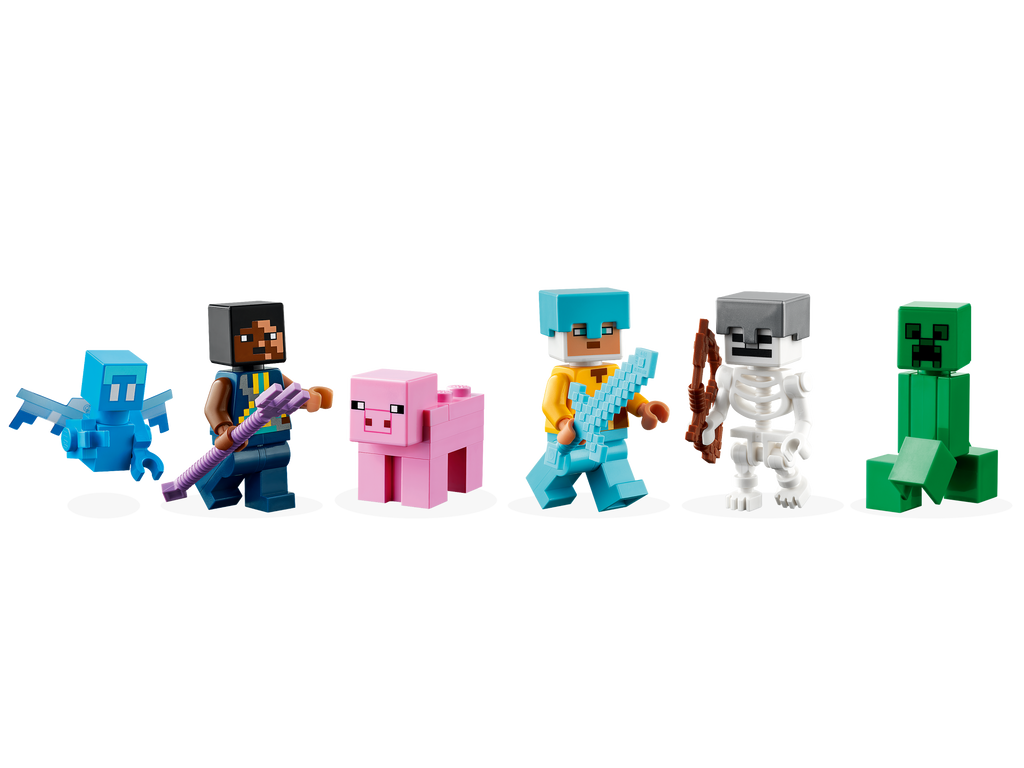 LEGO® Minecraft® The Sword Outpost (21244) - Bộ Lắp Ráp Căn Cứ Thanh Kiếm Kim Cương - LEGO - Hình ảnh bổ sung 5