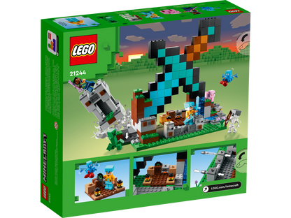 LEGO® Minecraft® The Sword Outpost (21244) - Bộ Lắp Ráp Căn Cứ Thanh Kiếm Kim Cương - LEGO LEGO - LEGO Sets