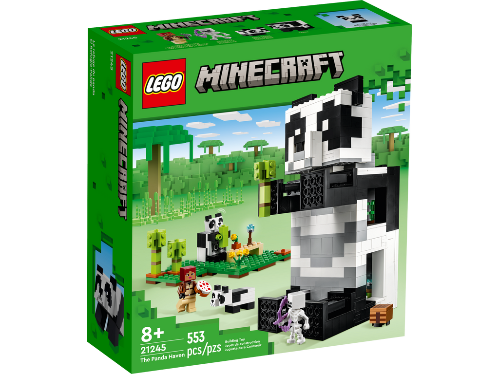LEGO® Minecraft® The Panda Haven (21245) - Đồ Chơi Lắp Ráp Ngôi Nhà Gấu Trúc - LEGO 21245 - Hình ảnh sản phẩm