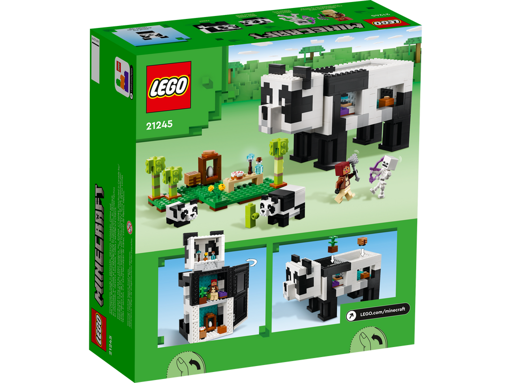 LEGO® Minecraft® The Panda Haven (21245) - Đồ Chơi Lắp Ráp Ngôi Nhà Gấu Trúc - LEGO 21245 - Hình ảnh bổ sung 5