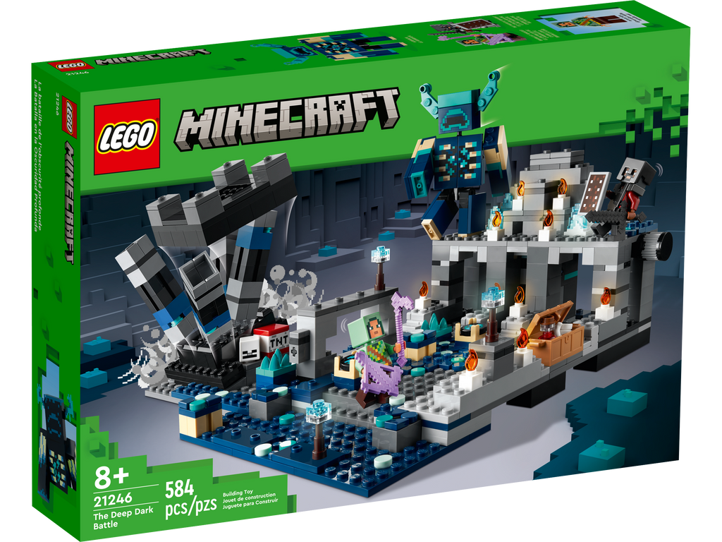 LEGO® Minecraft® The Deep Dark Battle - Bộ Đồ Chơi Lắp Ráp Cuộc Chiến Hang Sâu 21246 - Hình ảnh sản phẩm