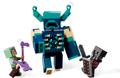LEGO® Minecraft® The Deep Dark Battle - Bộ Đồ Chơi Lắp Ráp Cuộc Chiến Hang Sâu 21246 - Góc nhìn khác 3
