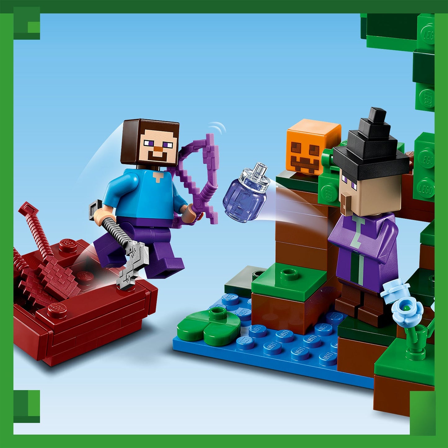 LEGO® Minecraft® The Pumpkin Farm Đồ Chơi Lắp Ráp Trang Trại Bí Ngô LEGO 21248 - Hình ảnh bổ sung 7