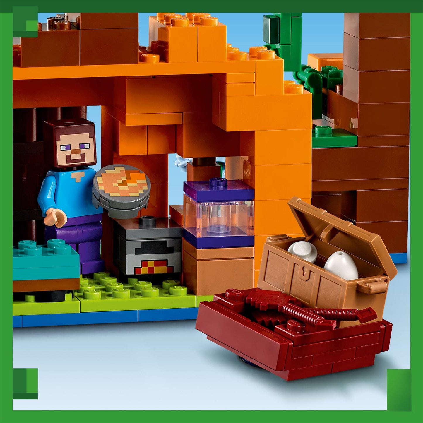 LEGO® Minecraft® The Pumpkin Farm Đồ Chơi Lắp Ráp Trang Trại Bí Ngô LEGO 21248 - Hình ảnh bổ sung 8