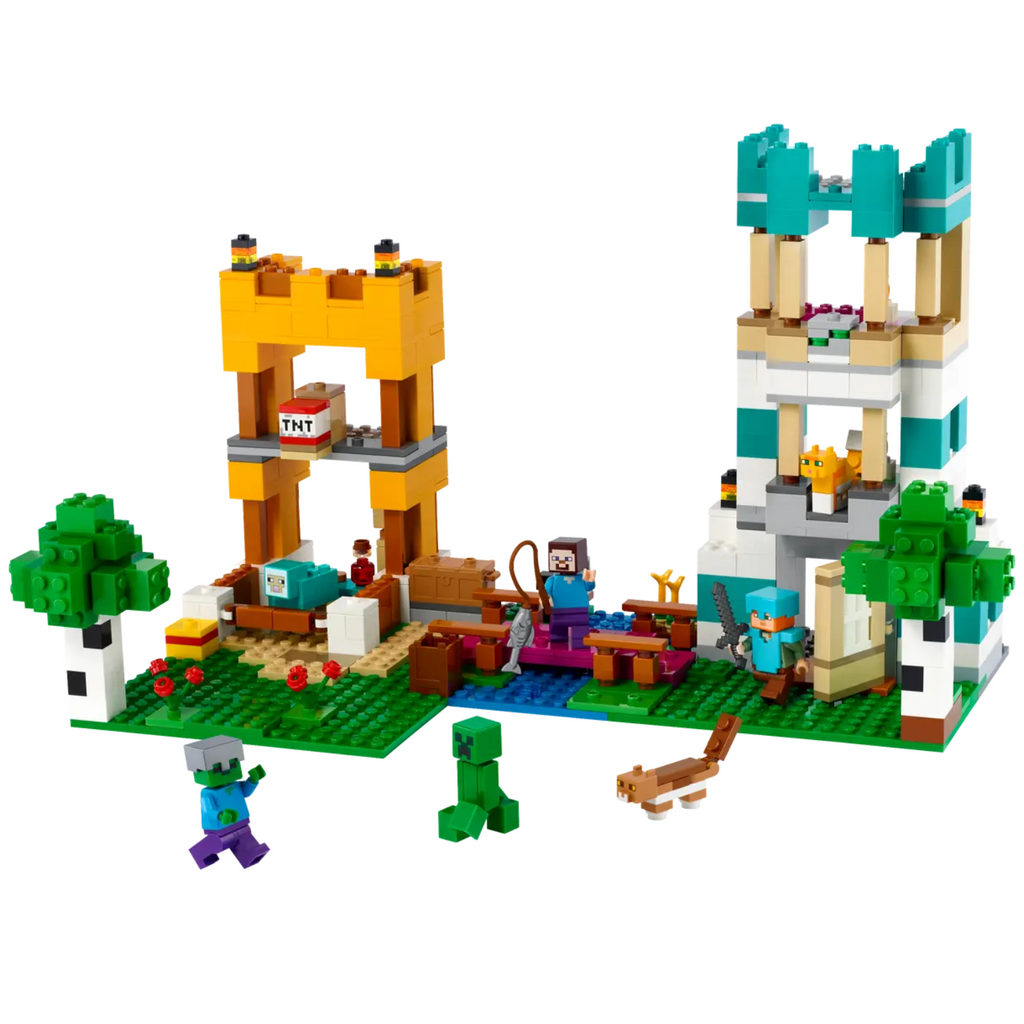 LEGO® Minecraft™ The Crafting Box 4.0 - Đồ Chơi Lắp Ráp Sáng Tạo 2 trong 1 - LEGO 21249 - Hình ảnh chi tiết 2