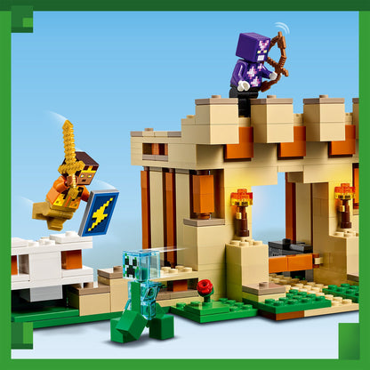 LEGO® Minecraft™ The Iron Golem Fortress - Pháo Đài Người Sắt Golem Biến Hình - LEGO 21250 - Hình ảnh bổ sung 7