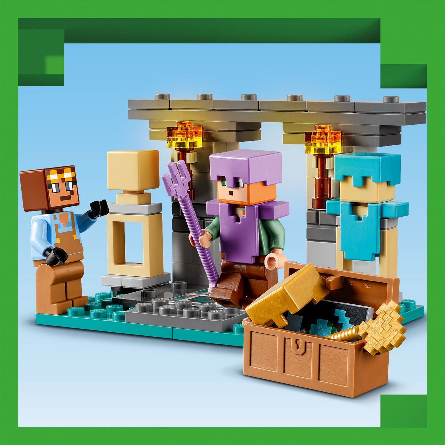 LEGO® Minecraft® The Armory - Đồ Chơi Lắp Ráp Xưởng Vũ Khí - 21252 - Hình ảnh bổ sung 7