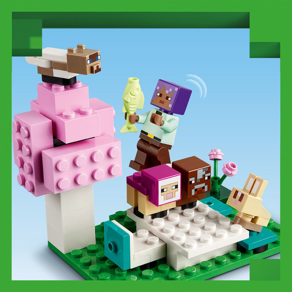 LEGO® Minecraft® The Animal Sanctuary - Bộ Lắp Ráp Khu Bảo Tồn Động Vật - LEGO 21253 LEGO - ảnh 1 - LEGO Minecraft