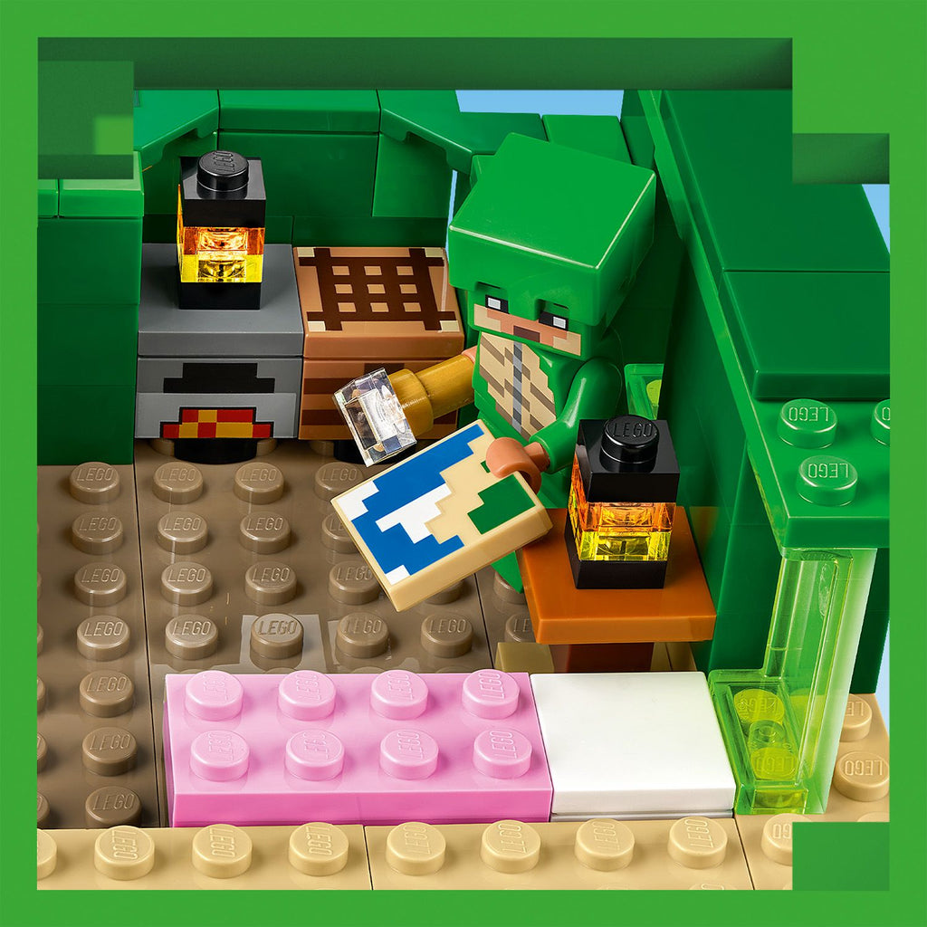 LEGO® Minecraft® The Turtle Beach House - Bộ lắp ráp Ngôi Nhà Bãi Biển Rùa (21254) - Hình ảnh bổ sung 6