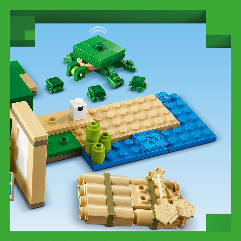LEGO® Minecraft® The Turtle Beach House - Bộ lắp ráp Ngôi Nhà Bãi Biển Rùa (21254) - Hình ảnh bổ sung 8