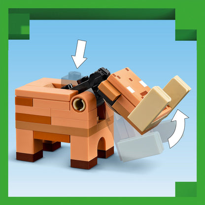 LEGO® Minecraft® The Nether Portal Ambush - Đồ Chơi Lắp Ráp Cổng Nether (21255) - Hình ảnh bổ sung 7