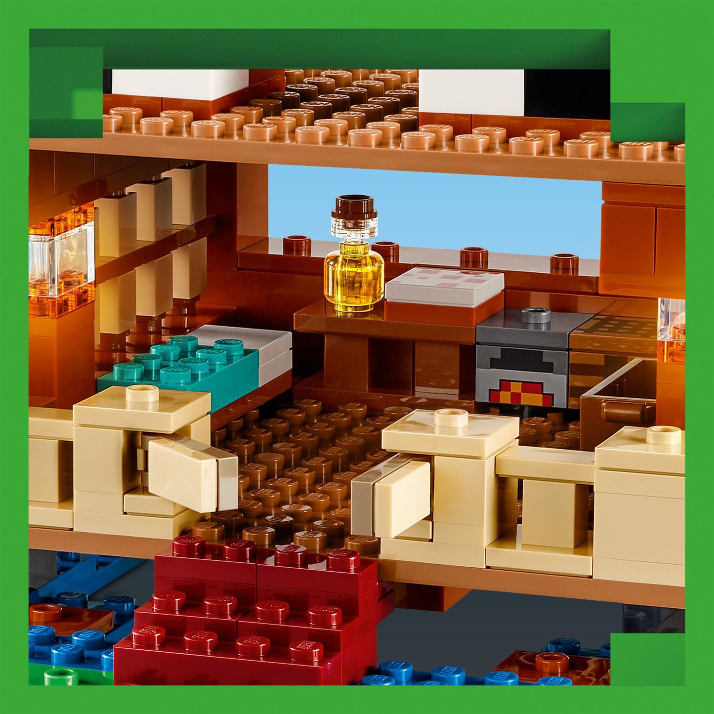 LEGO® Minecraft® The Frog House - Đồ Chơi Lắp Ráp Ngôi Nhà Ếch - LEGO 21256 - Hình ảnh bổ sung 6