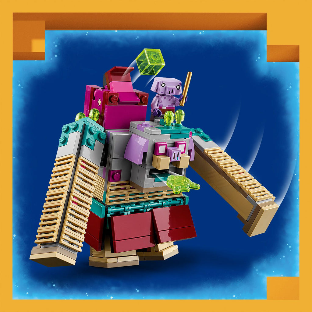 LEGO® Minecraft® The Devourer Showdown - Bộ Đồ Chơi Lắp Ráp Trận Chiến Minecraft Legends - LEGO 21257 LEGO - ảnh 2 - Building