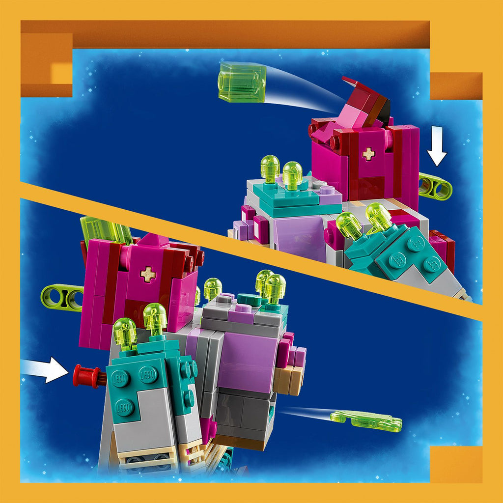 LEGO® Minecraft® The Devourer Showdown - Bộ Đồ Chơi Lắp Ráp Trận Chiến Minecraft Legends - LEGO 21257 LEGO - ảnh 3 - Building