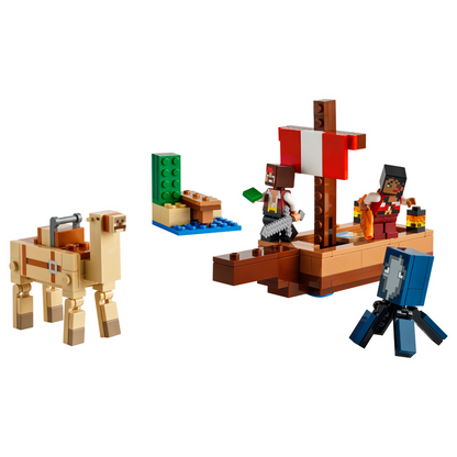 LEGO® Minecraft® The Pirate Ship Voyage - Đồ chơi lắp ráp Tàu Cướp Biển LEGO 21259 - Hình ảnh chi tiết 2