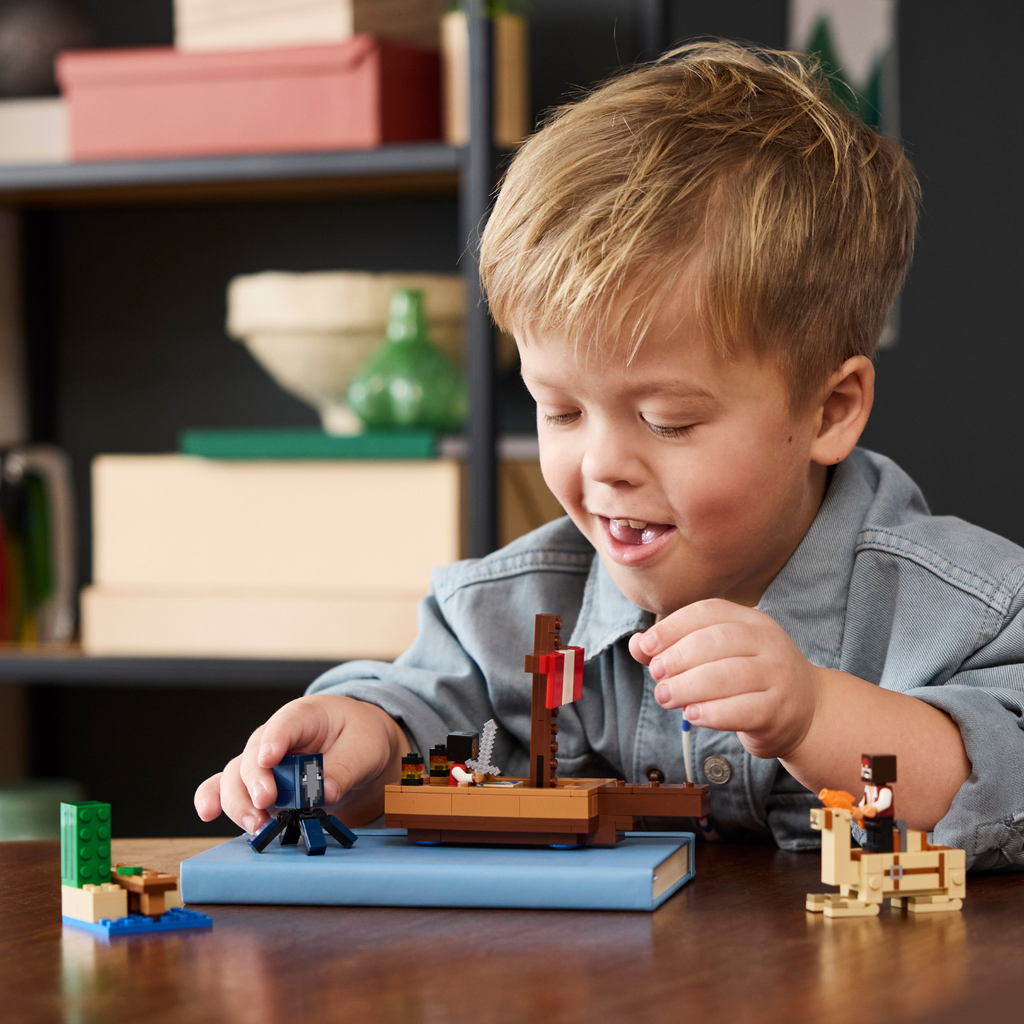 LEGO® Minecraft® The Pirate Ship Voyage - Đồ chơi lắp ráp Tàu Cướp Biển LEGO 21259 - Hình ảnh bổ sung 4