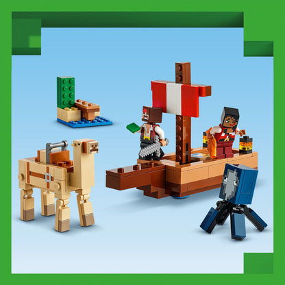 LEGO® Minecraft® The Pirate Ship Voyage - Đồ chơi lắp ráp Tàu Cướp Biển LEGO 21259 - Hình ảnh bổ sung 6