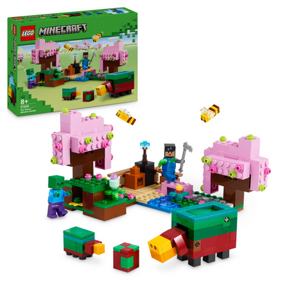 LEGO® Minecraft® The Cherry Blossom Garden - Bộ Lắp Ráp Khu Vườn Hoa Anh Đào (21260) LEGO - ảnh 2 - LEGO® Minecraft®