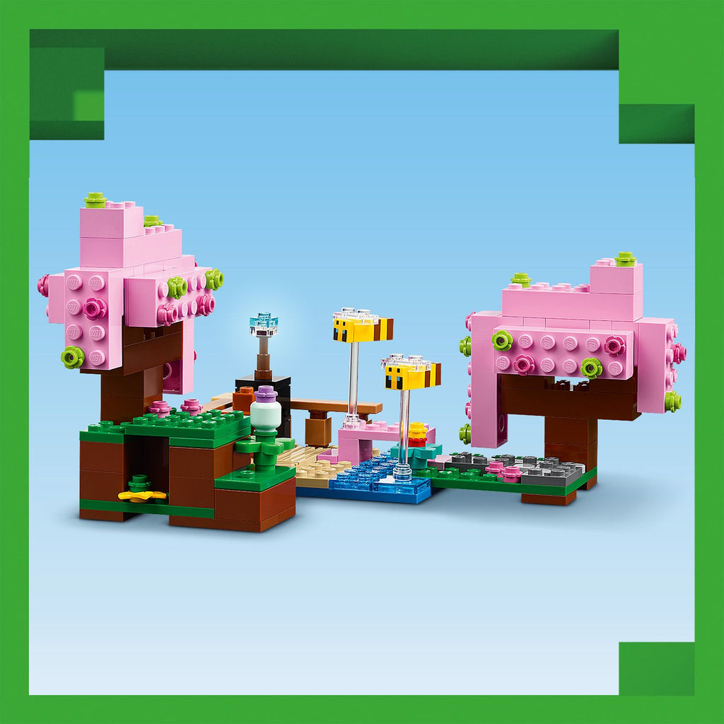 LEGO® Minecraft® The Cherry Blossom Garden - Bộ Lắp Ráp Khu Vườn Hoa Anh Đào (21260) - Hình ảnh bổ sung 6