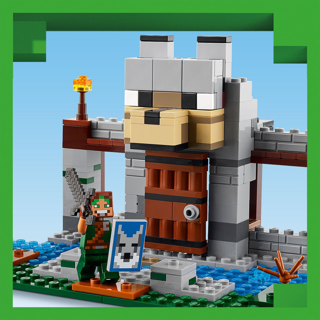 LEGO® Minecraft® The Wolf Stronghold - Đồ Chơi Lắp Ráp Pháo Đài Sói 21261 - Hình ảnh bổ sung 6