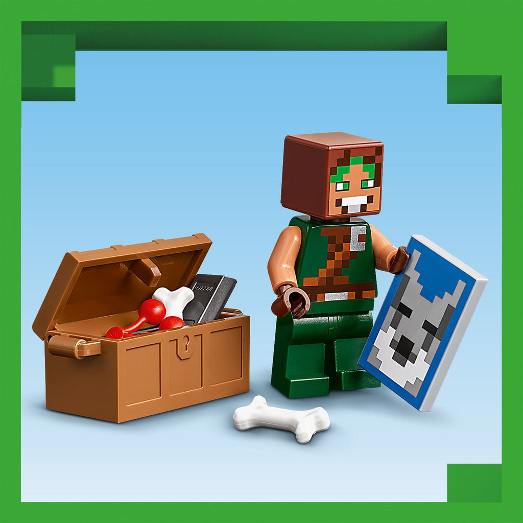 LEGO® Minecraft® The Wolf Stronghold - Đồ Chơi Lắp Ráp Pháo Đài Sói 21261 LEGO - ảnh 3 - LEGO Building Sets
