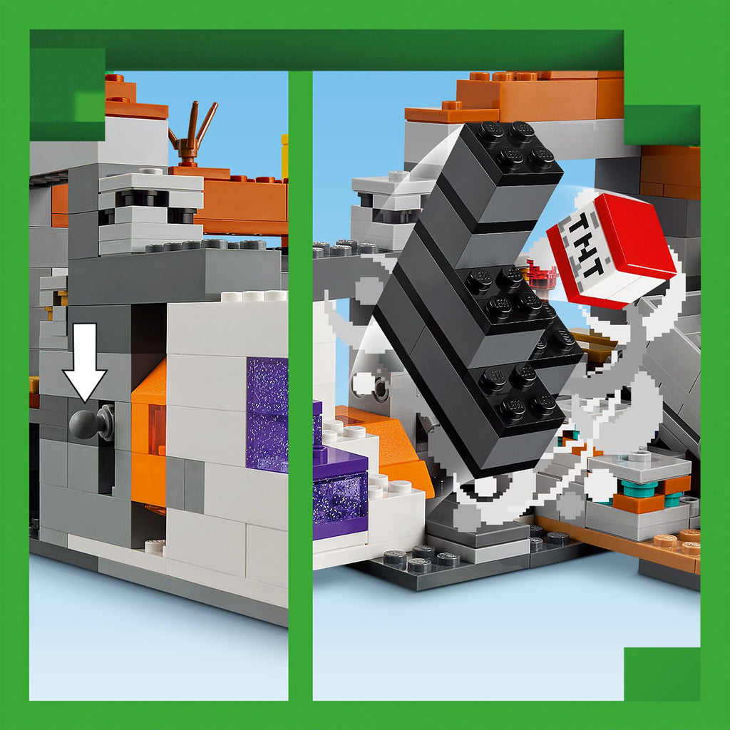 LEGO® Minecraft® The Badlands Mineshaft - Đồ Chơi Lắp Ráp Hầm Mỏ Vùng Badlands LEGO 21263 - Hình ảnh bổ sung 8