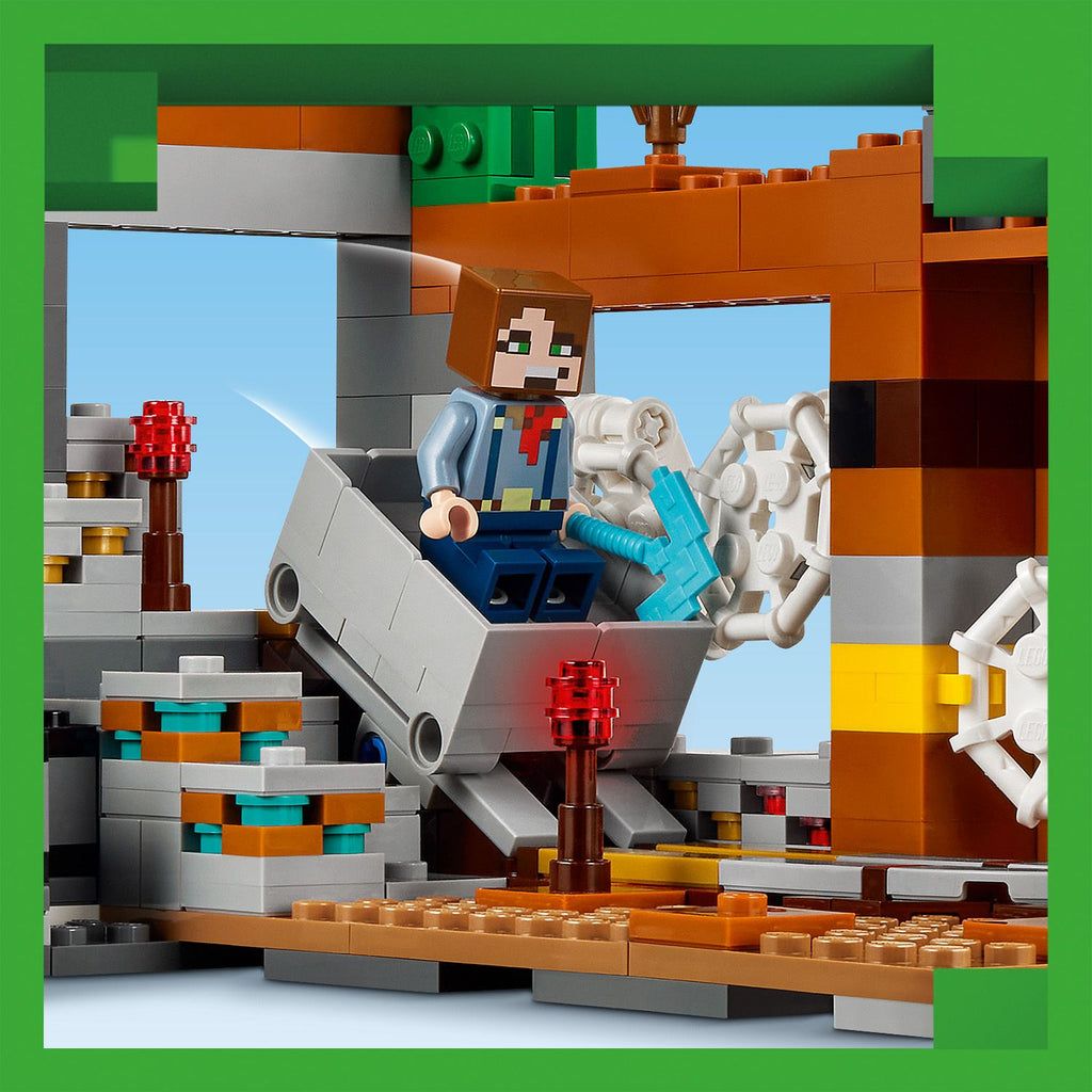 LEGO® Minecraft® The Badlands Mineshaft - Đồ Chơi Lắp Ráp Hầm Mỏ Vùng Badlands LEGO 21263 LEGO - ảnh 2 - Đồ chơi lắp ráp